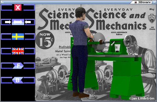 Metal Spinning lathe 3d trycksvarv